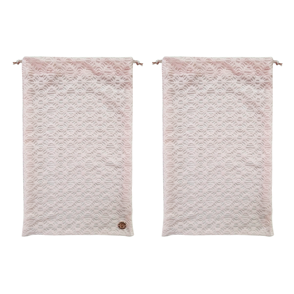 DENTELLE SHOE BAG BLUSH