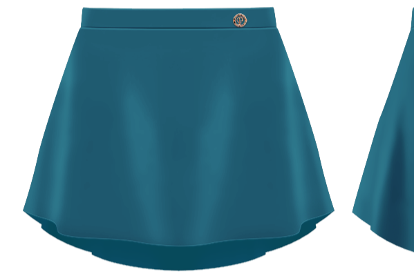 BELLE SKIRT TEAL