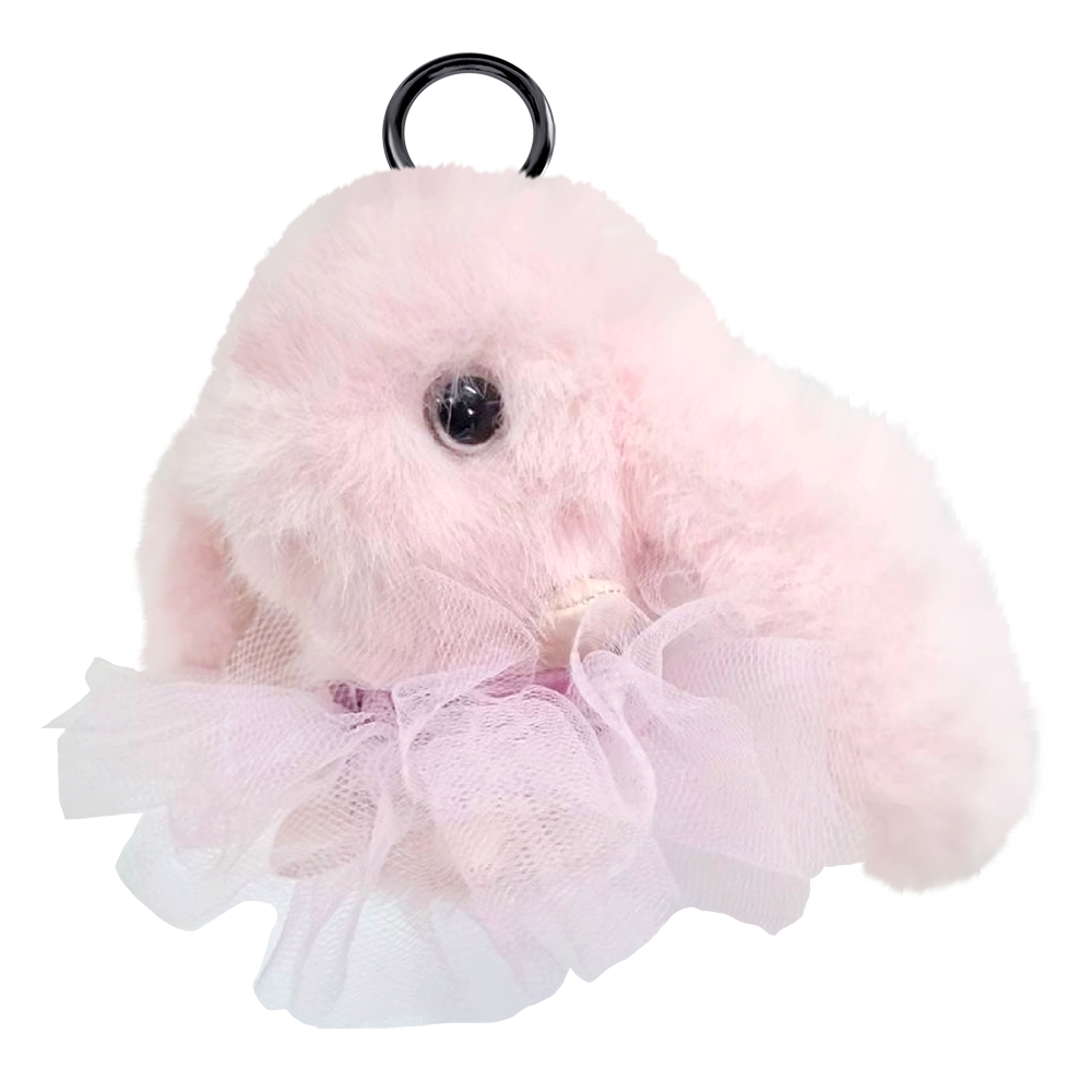 BUNNY KEYCHAIN PINK