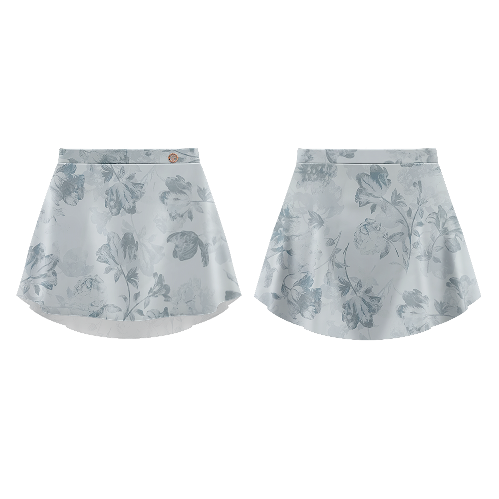 PATTERNED SKIRT SAULE