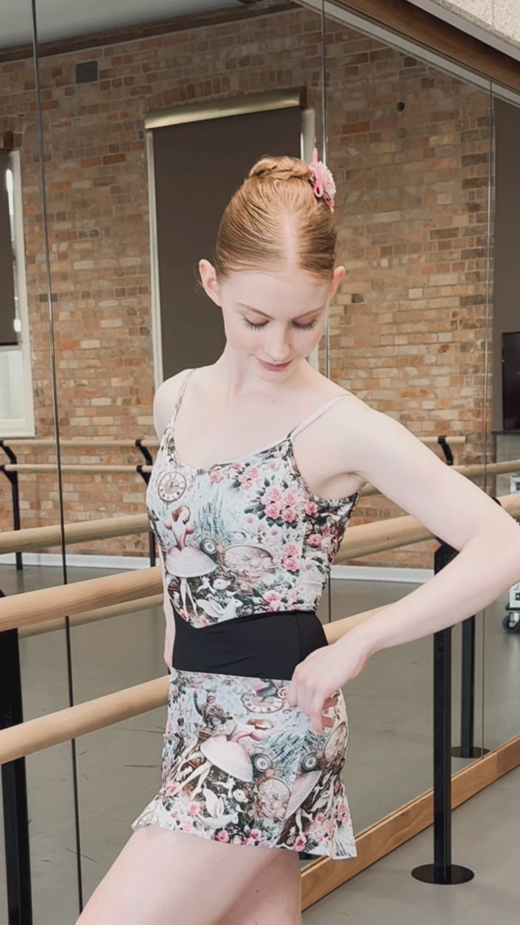 PATTERNED SKIRT NUTCRACKER 25 – DANSE DE PARIS