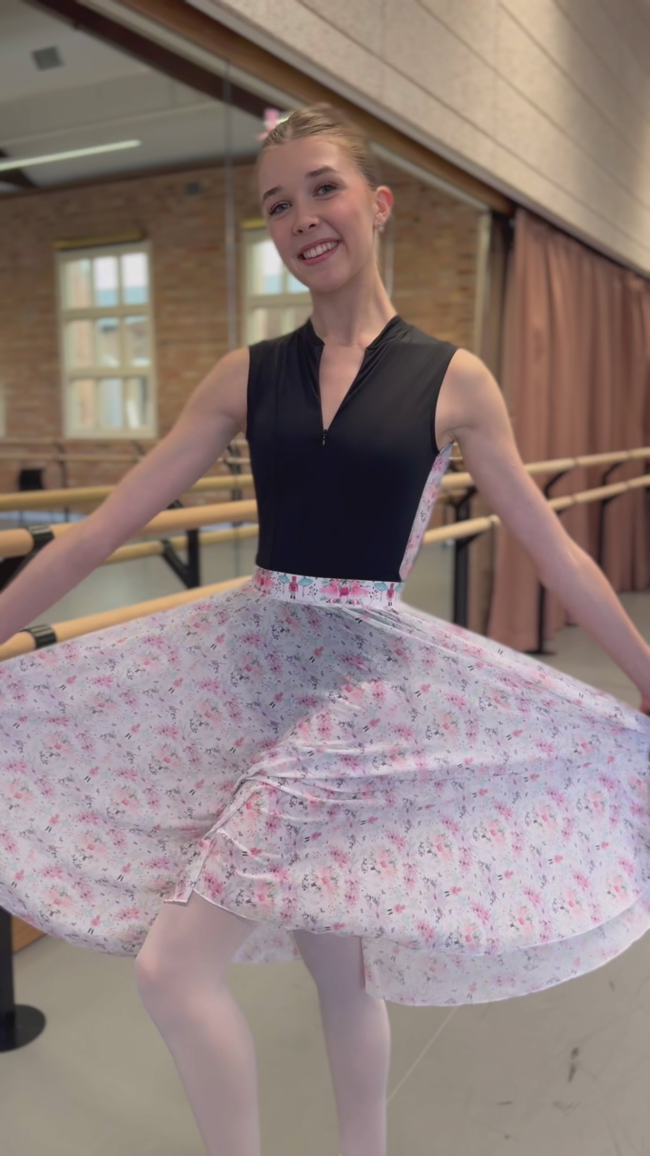 Danse de Paris - Nutcracker 25 - Mesh Short Ballet Skirt main image 1