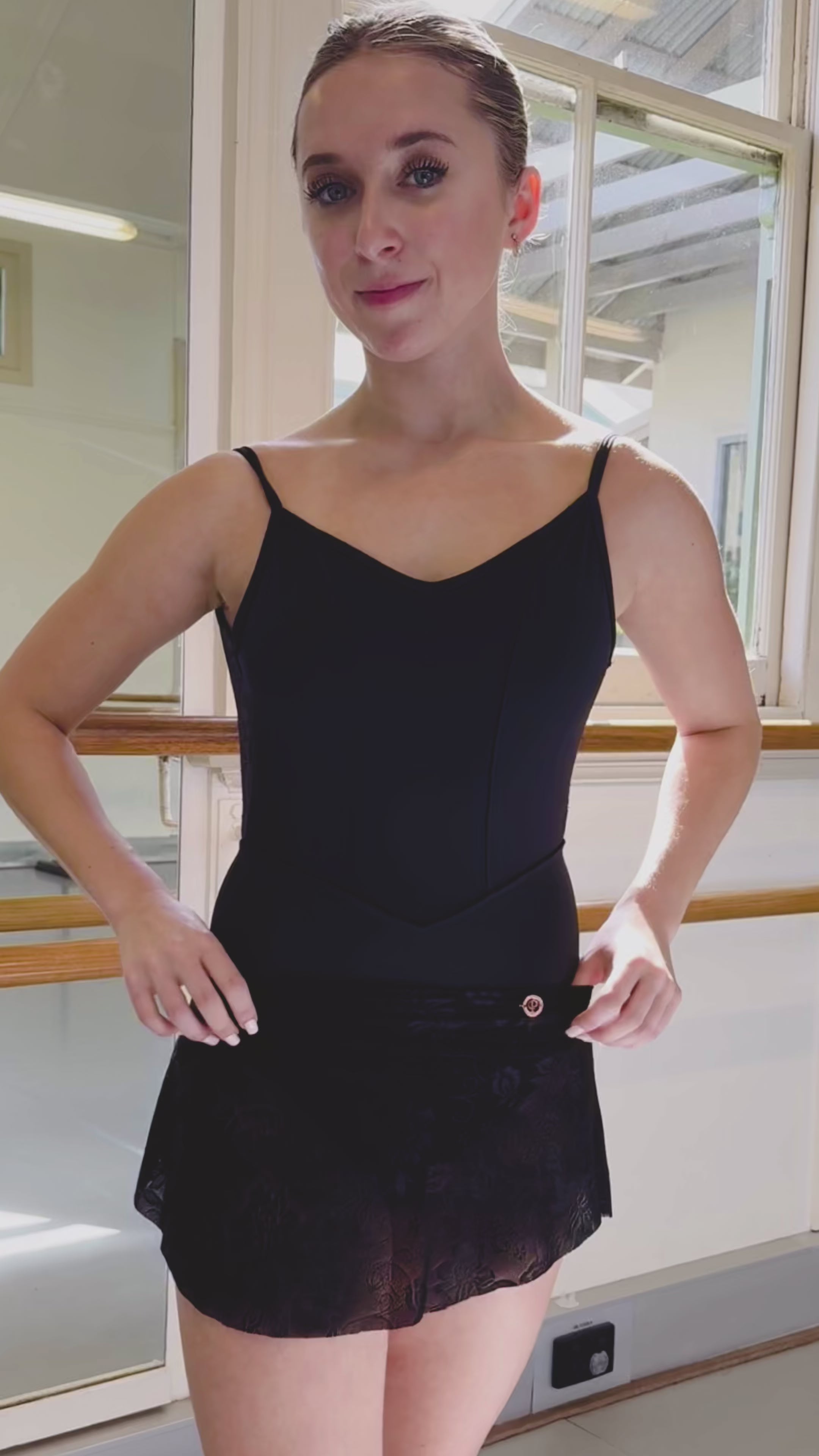 BELLE SKIRT EBONY – DANSE DE PARIS
