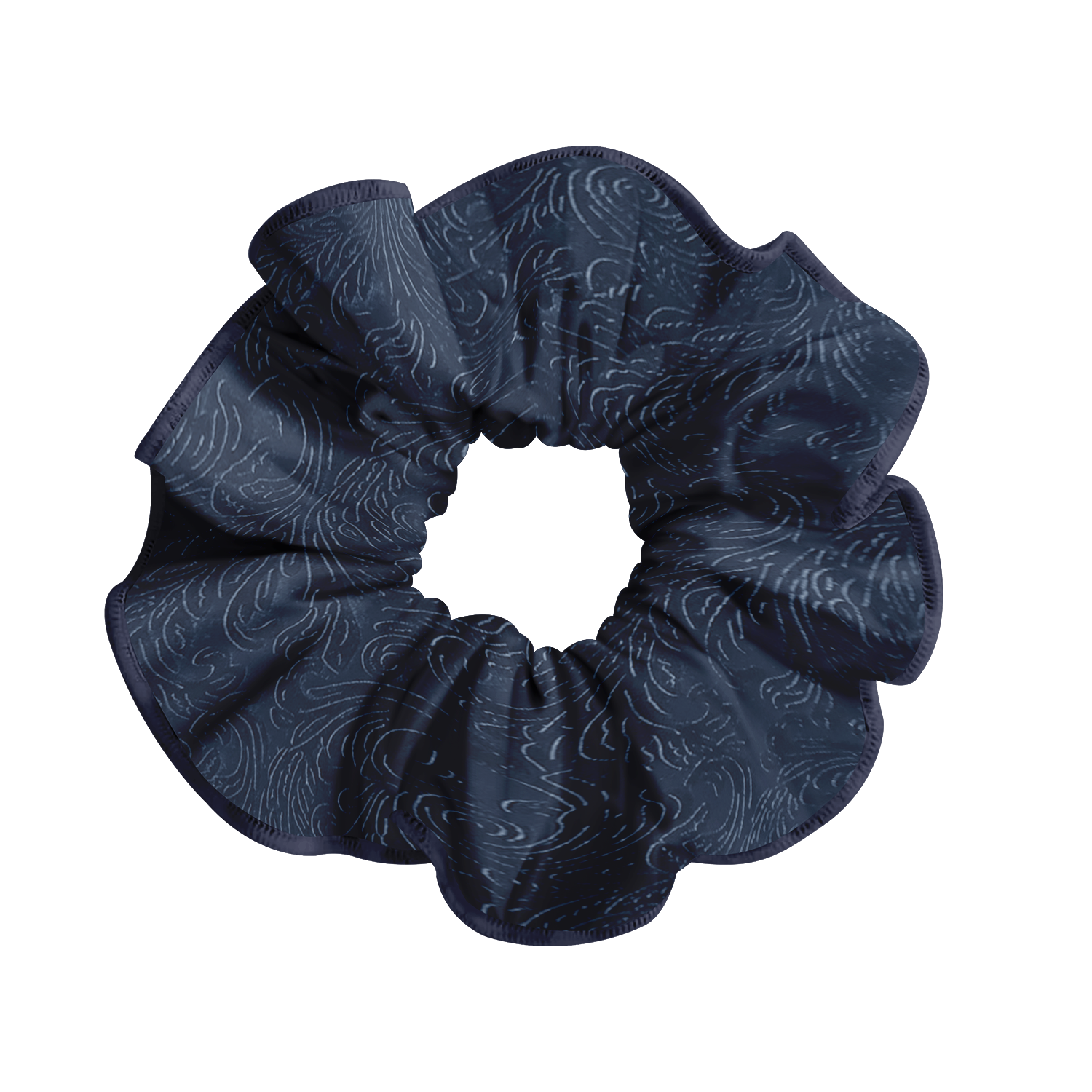 VELVET SCRUNCHIE MIDNIGHT