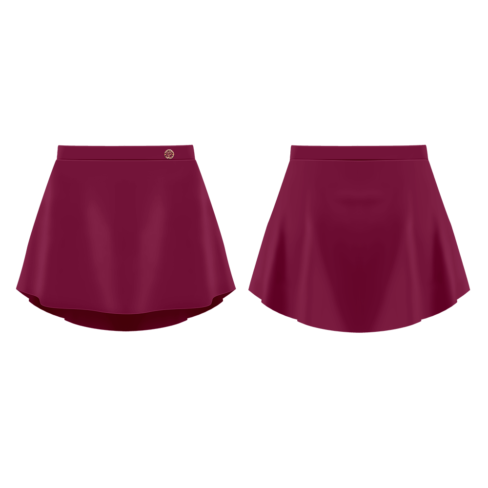 NATASHA SKIRT CLARET