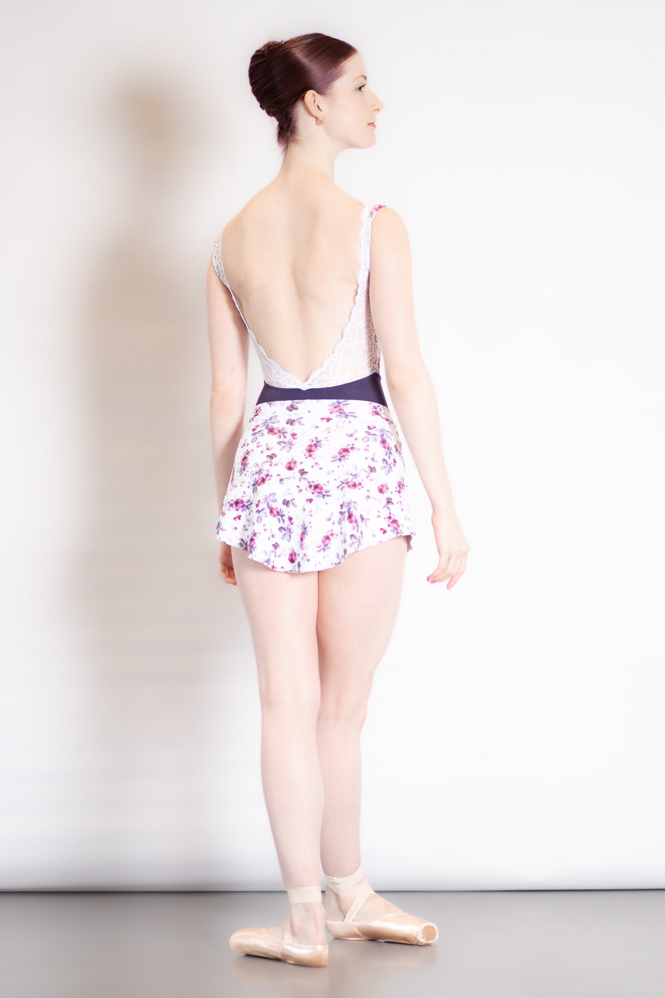 Demi Moulin Florine Purple Velvet - DANSE DE PARIS