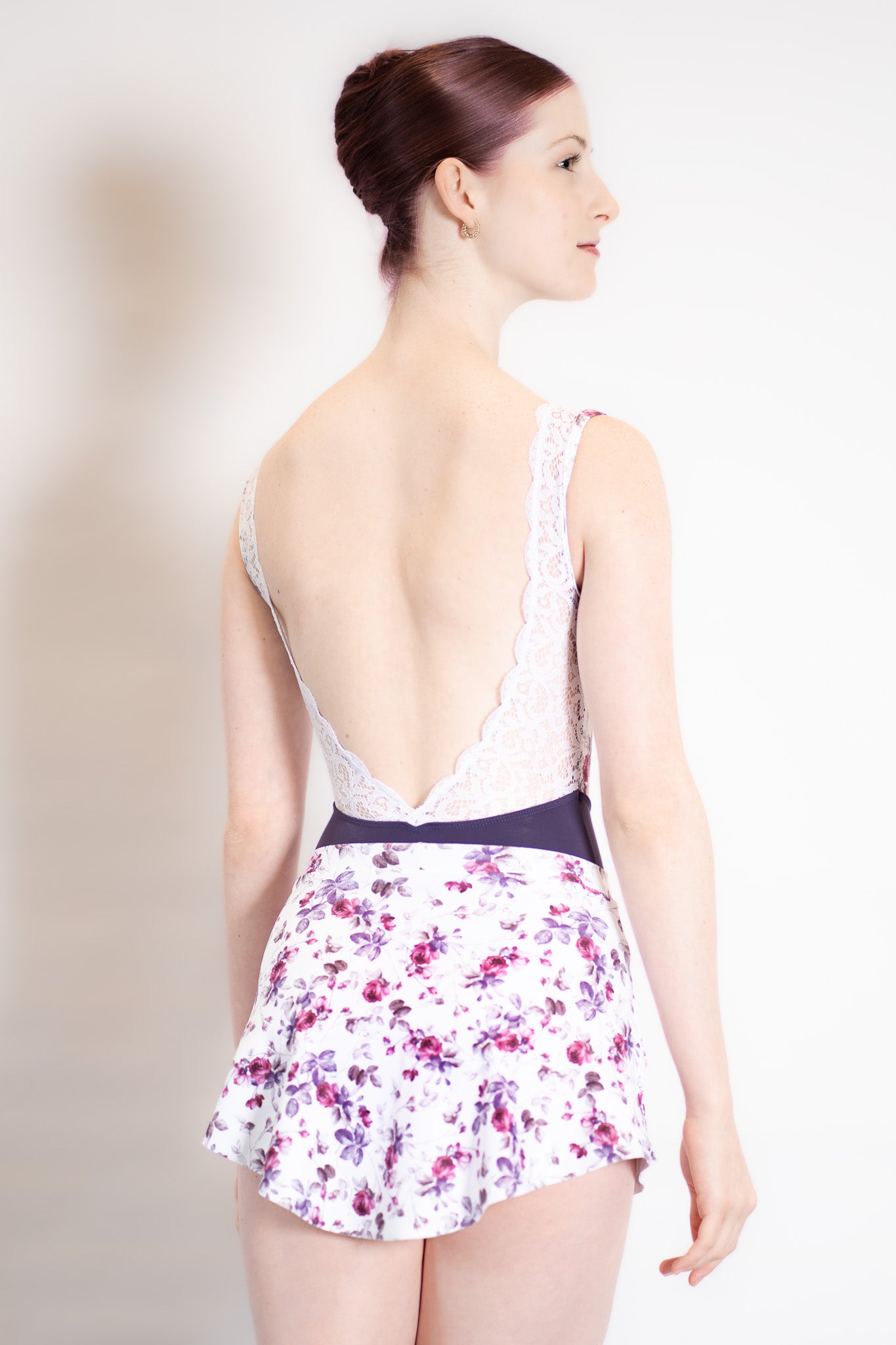 Demi Moulin Florine Purple Velvet - DANSE DE PARIS