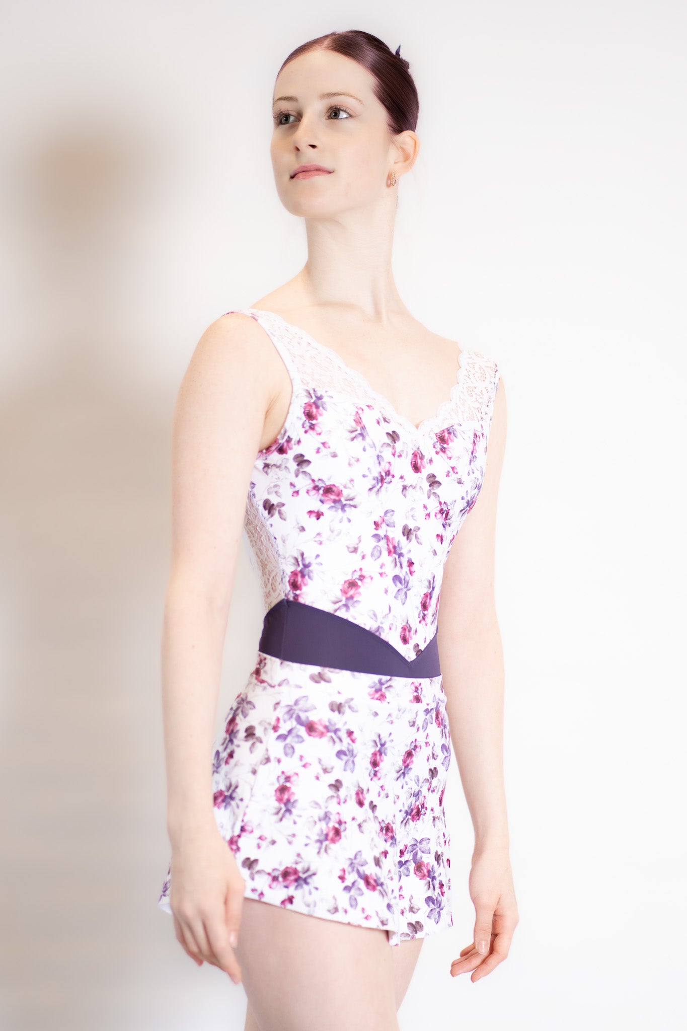 Demi Moulin Florine Purple Velvet - DANSE DE PARIS