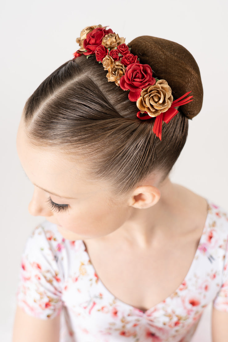 HAIR BLOSSOM ROUGE/GOLD