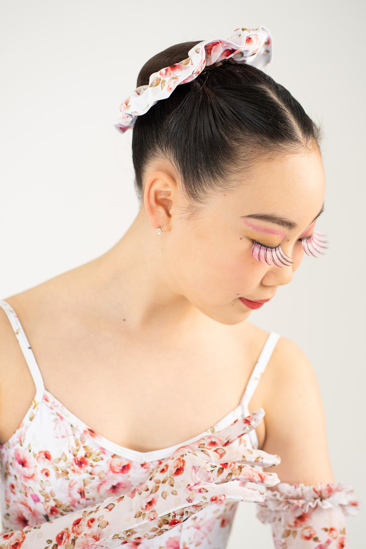 NUTCRACKER 23 ROUGE PATTERNED SCRUNCHIE