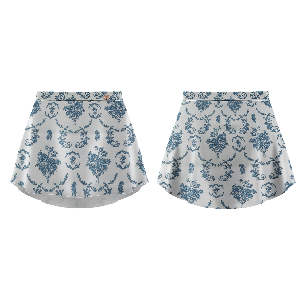 Patterned Skirt Baroque - DANSE DE PARIS