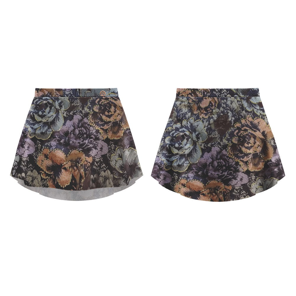 Velvet Skirt Joux - DANSE DE PARIS