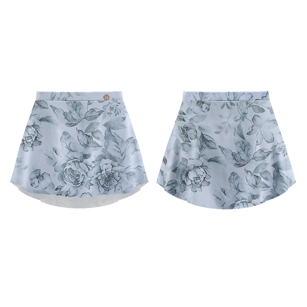 PATTERNED SKIRT ROSE GRISE – DANSE DE PARIS
