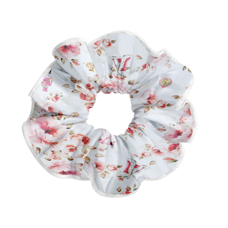 NUTCRACKER 23 ROUGE PATTERNED SCRUNCHIE