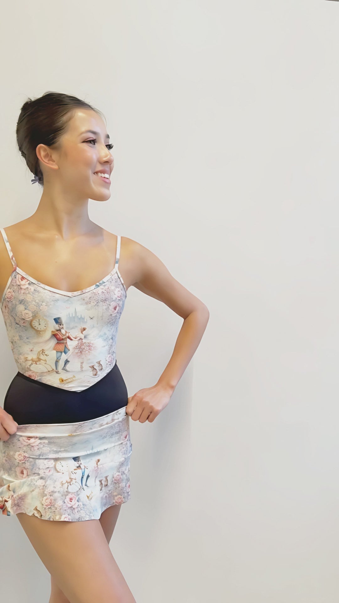 Patterned Skirt Nutcracker 26