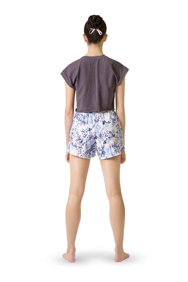 CROPPED T-SHIRT GREY