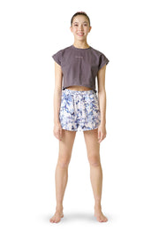 CROPPED T-SHIRT GREY