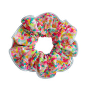 PATTERNED SCRUNCHIE CONFETTI - DANSE DE PARIS