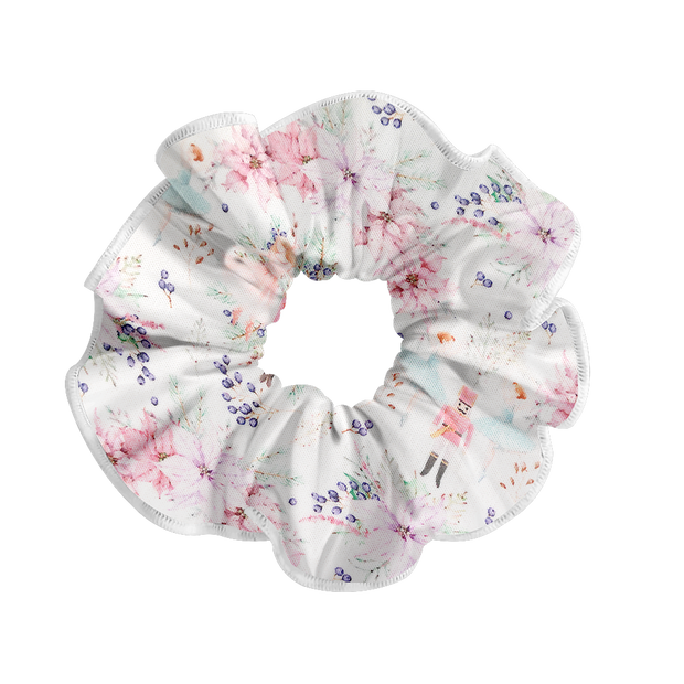 NUTCRACKER MESH SCRUNCHIE