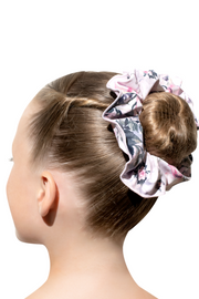 PATTERNED SCRUNCHIE PALE PINK - DANSE DE PARIS