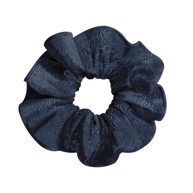 VELVET SCRUNCHIE MIDNIGHT