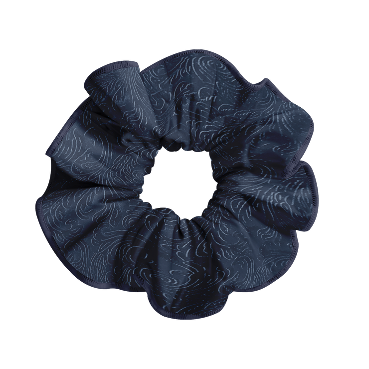 VELVET SCRUNCHIE MIDNIGHT