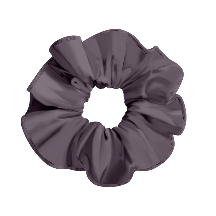 NATASHA SCRUNCHIE VITNAGE PLUM - DANSE DE PARIS