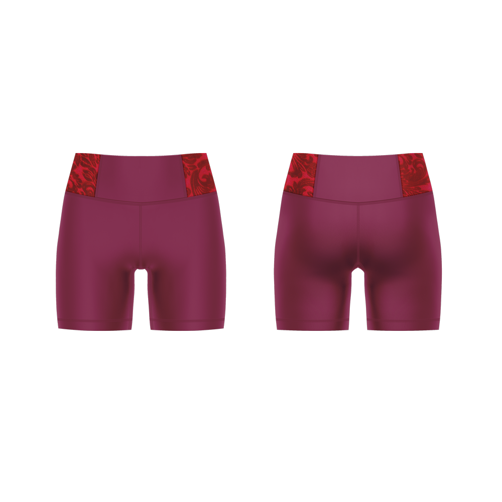 VALENTINA SHORTS CLARET - DANSE DE PARIS