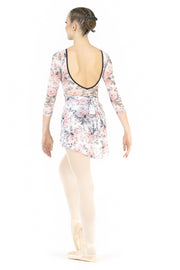DELPHINE SKIRT ROSE MESH