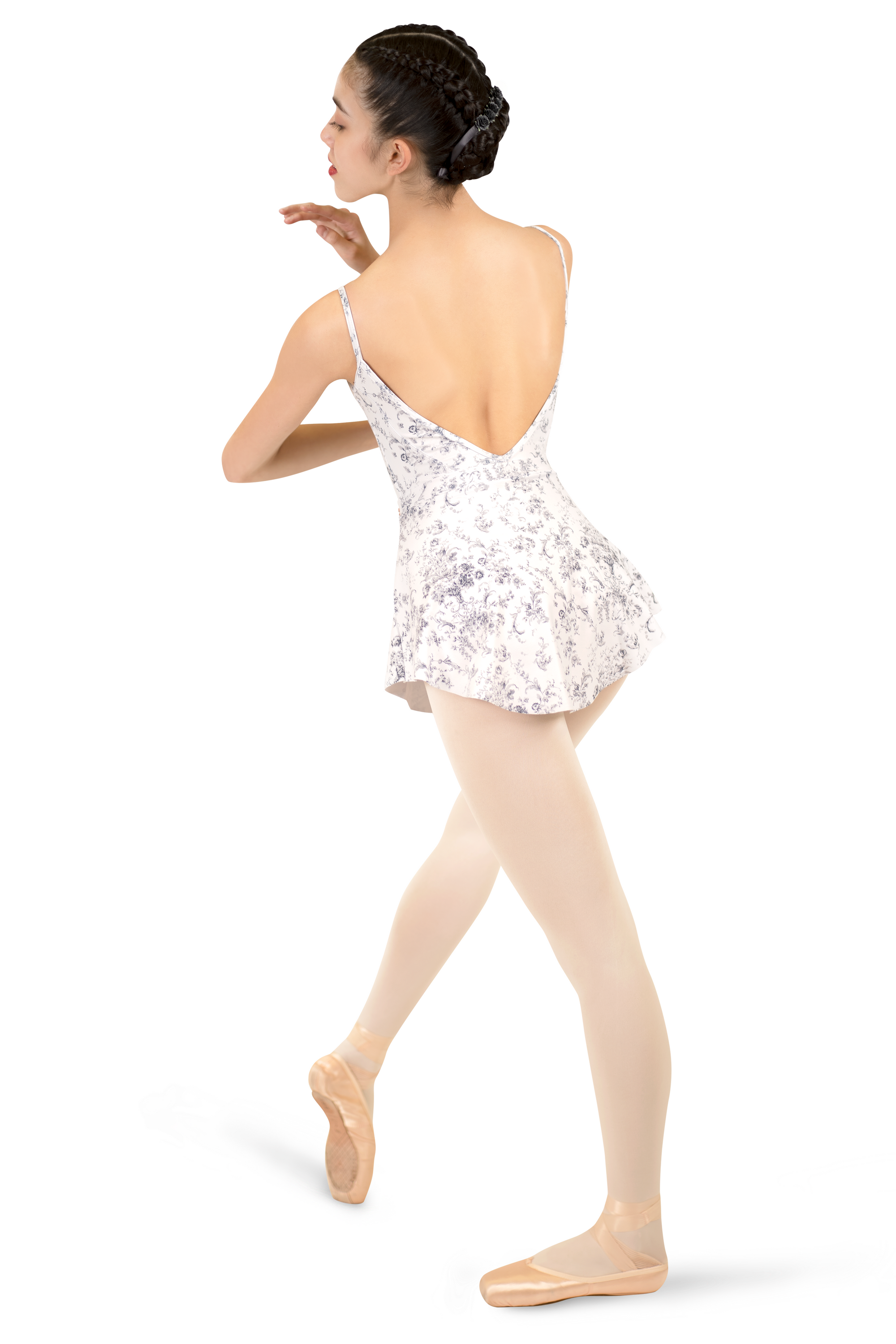 PATTERNED SKIRT SMOKEDPEARL - DANSE DE PARIS