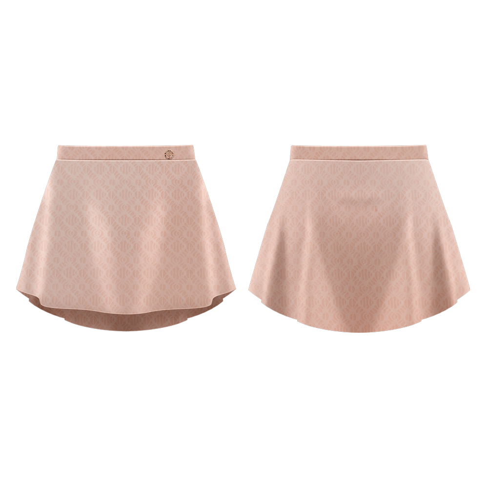 DENTELLE  SKIRT BLUSH - DANSE DE PARIS