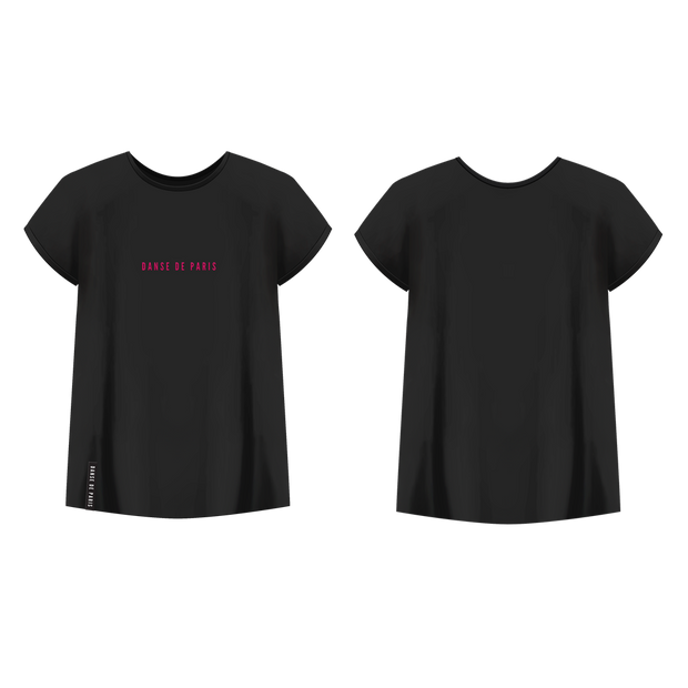 T-SHIRT BLACK - DANSE DE PARIS