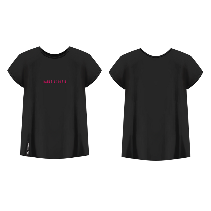 T-SHIRT BLACK - DANSE DE PARIS