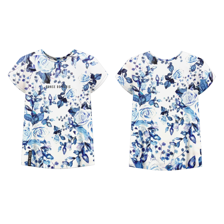 T-SHIRT BLUE - DANSE DE PARIS