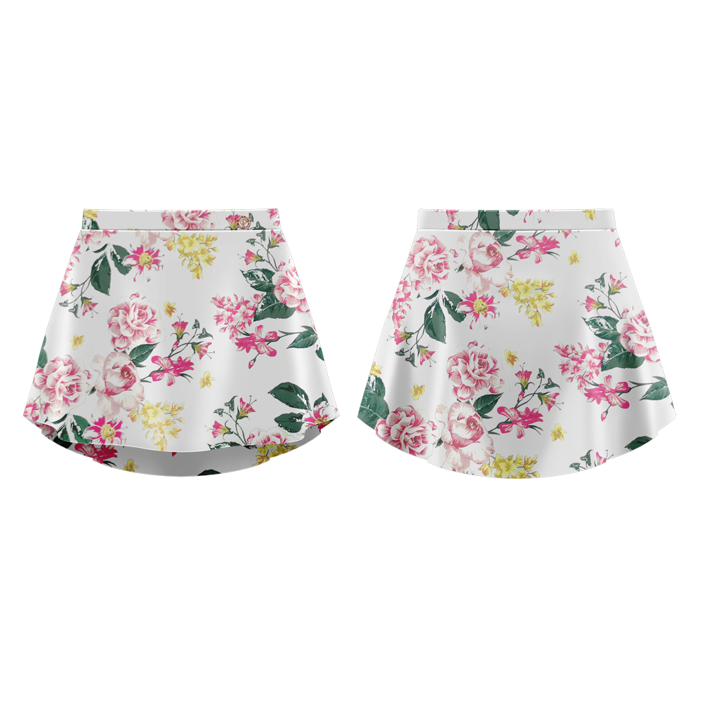 PATTERNED SKIRT ROSE - DANSE DE PARIS