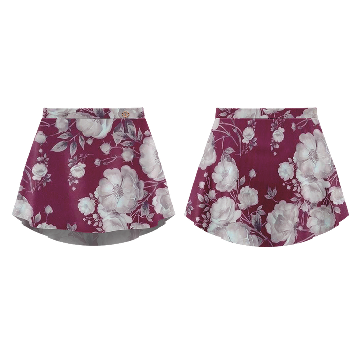 PATTERNED SKIRT DUSTY ROSE - DANSE DE PARIS