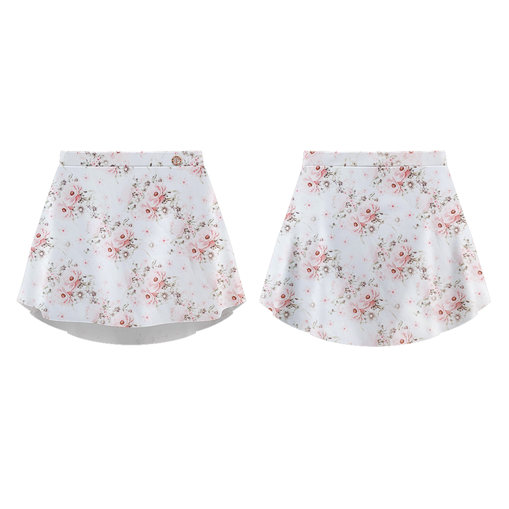 PATTERNED SKIRT PRIMROSE