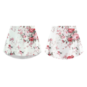 PATTERNED SKIRT ROSE ROUGE