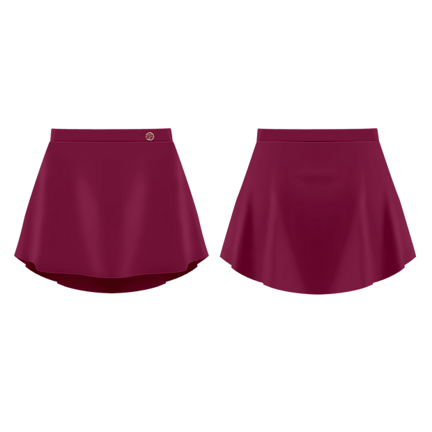 NATASHA SKIRT CLARET