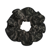 LACE BLACK SCRUNCHIE - DANSE DE PARIS