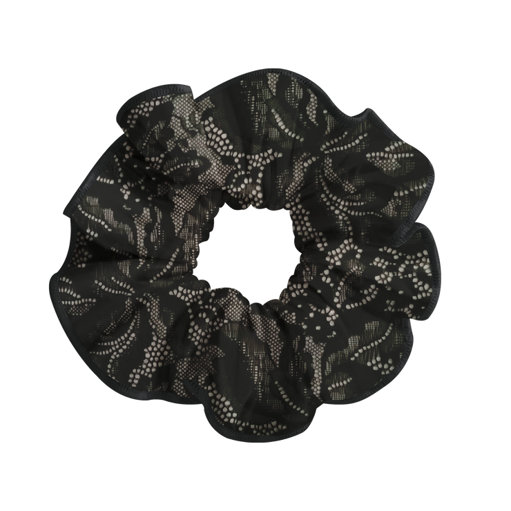 LACE BLACK SCRUNCHIE - DANSE DE PARIS