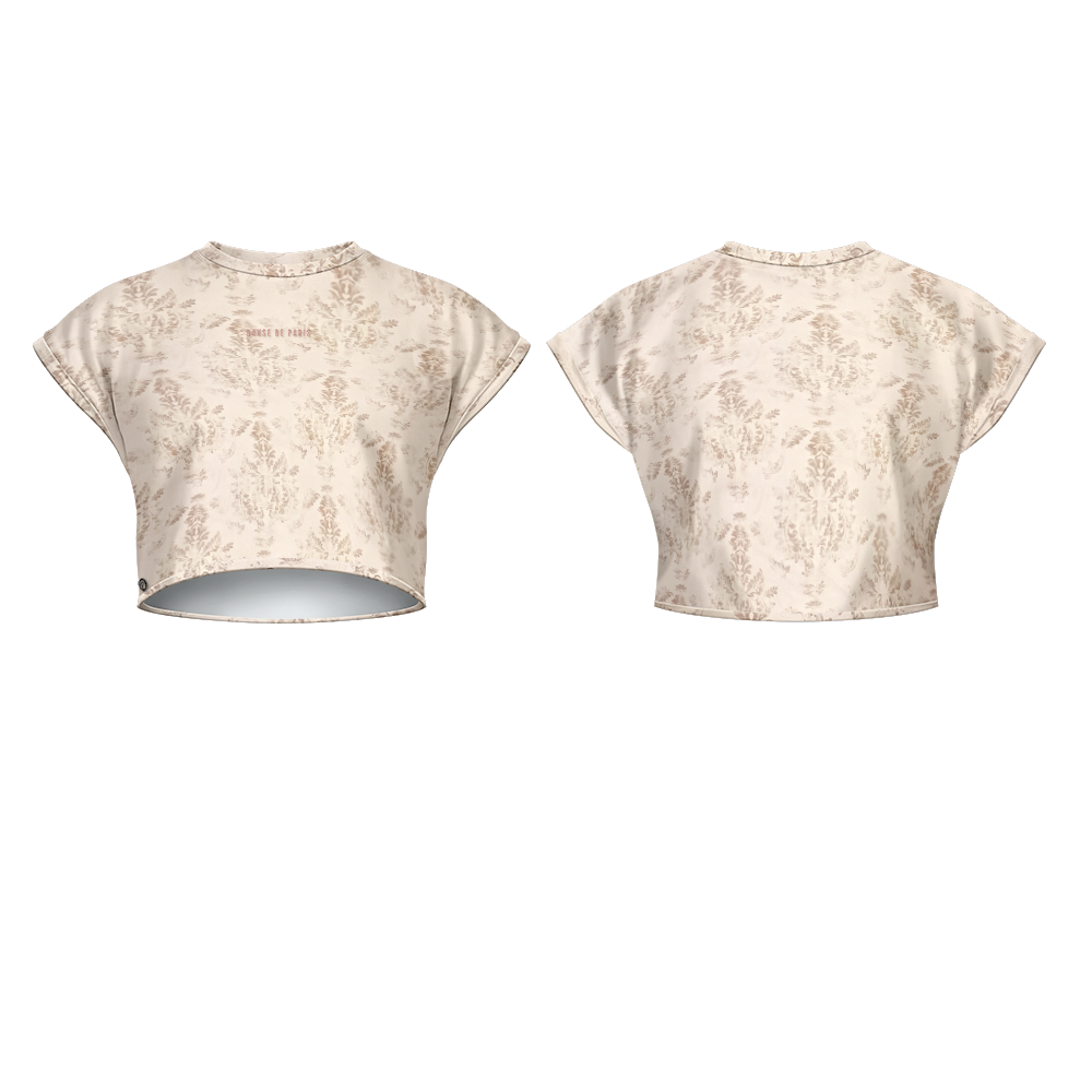 CROPPED T-SHIRT CAPUCINE - DANSE DE PARIS
