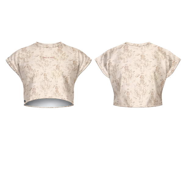 CROPPED T-SHIRT CAPUCINE