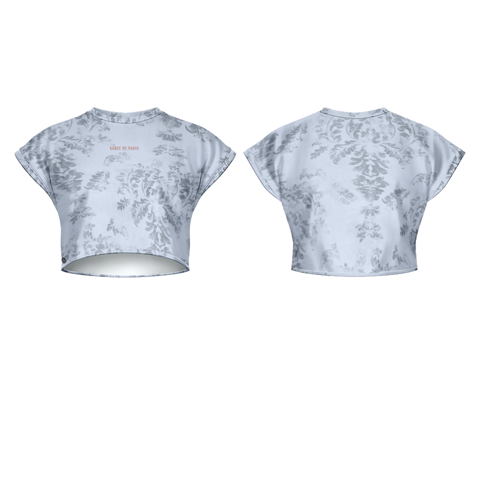 CROPPED T-SHIRT CHAMBRAY - DANSE DE PARIS