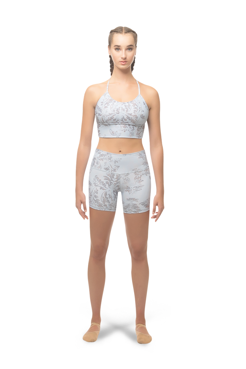 FLORENTINE CROP TOP CHAMBRAY - DANSE DE PARIS