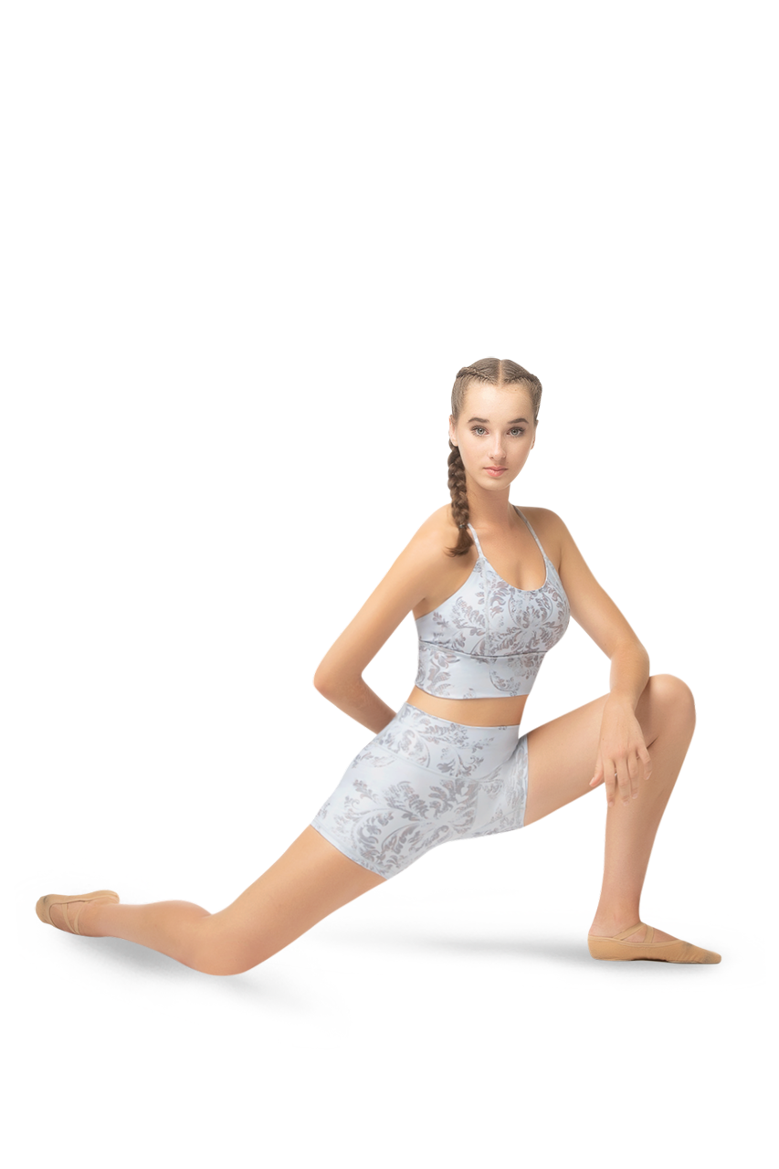 FLORENTINE CROP TOP CHAMBRAY - DANSE DE PARIS